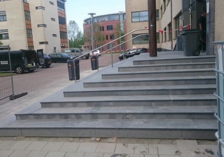 Geleverd werk trappen