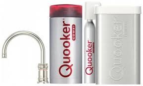 Quooker Classic Fusion Round Nikkel Glans combi+ & cube