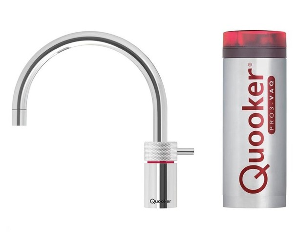 Quooker Nordic Round Single tap Chroom pro 3