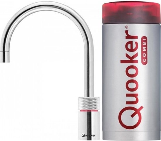 Quooker Nordic Round Single tap Roestvrij staal  Combi