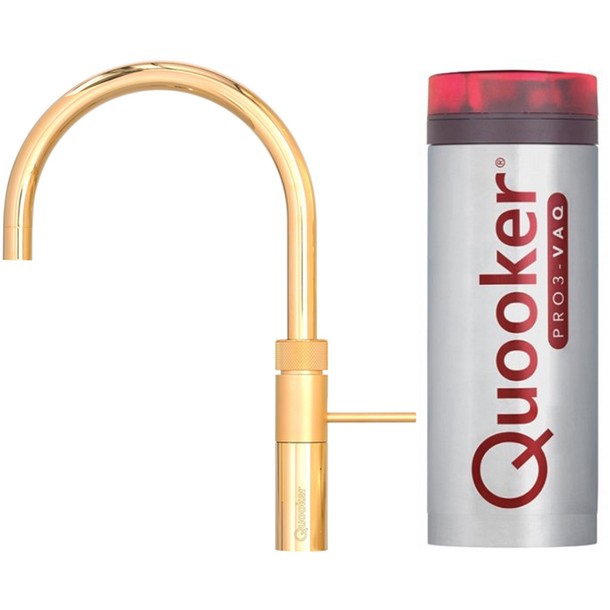 Quooker Fusion Round Verguld Goud pro3