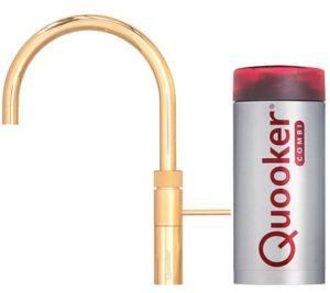 Quooker Fusion Round Verguld Goud combi