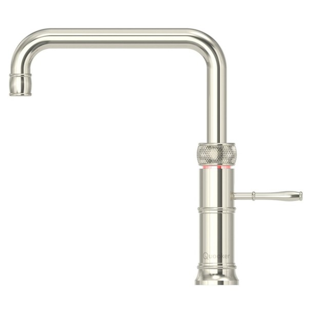 Quooker Classic Fusion Square Nikkel Glans combi