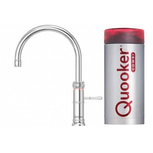 Quooker Classic Fusion Round Chroom combi